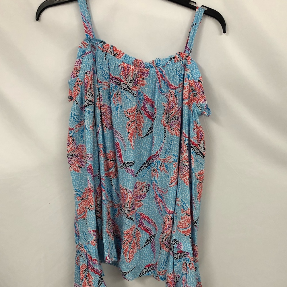 CROWN & IVY COLD SHOULDER TOP M